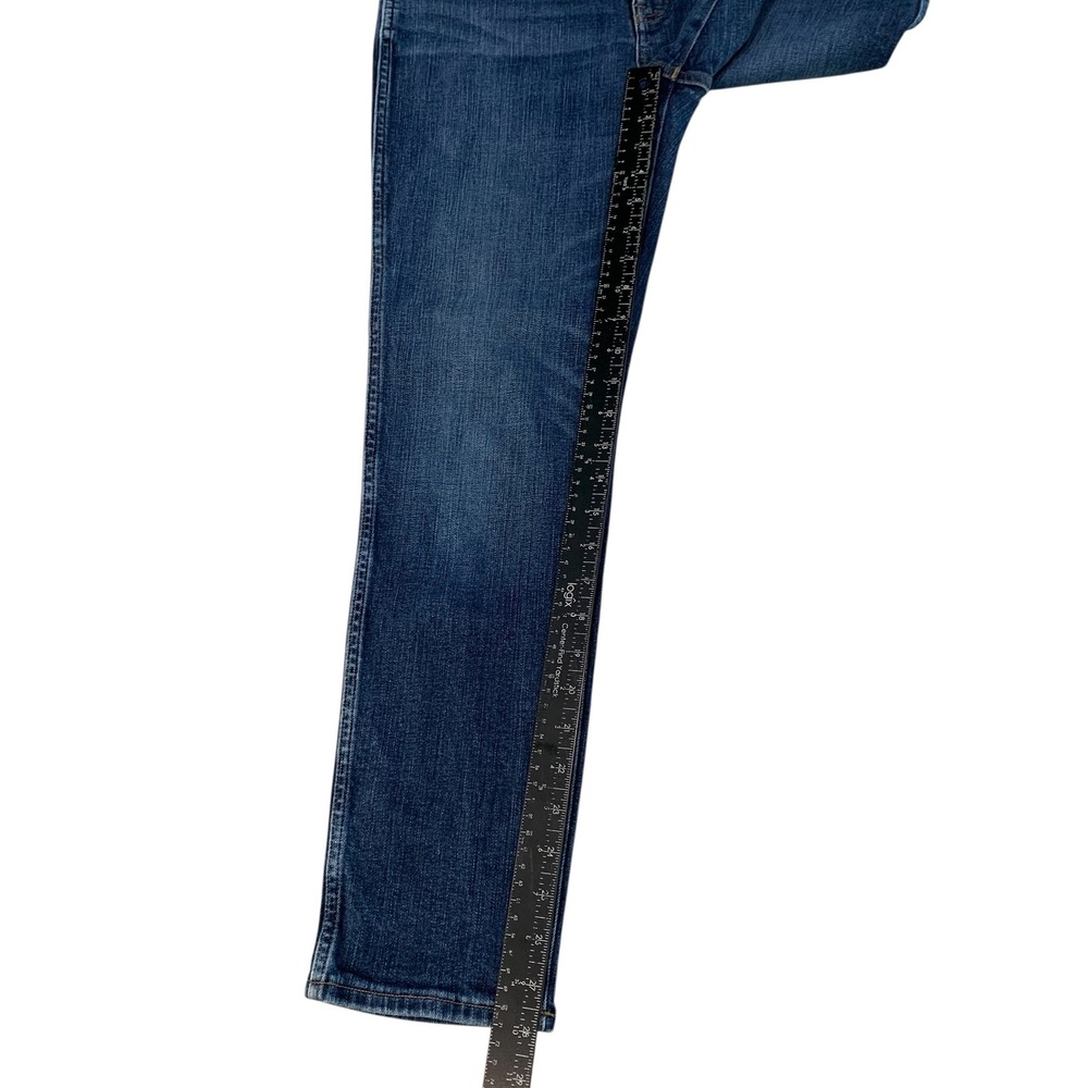 Madewell Womens Size 29 Medium Wash Slim Straight Stretch Jeans Denim 28" Inseam - Picture 9 of 10